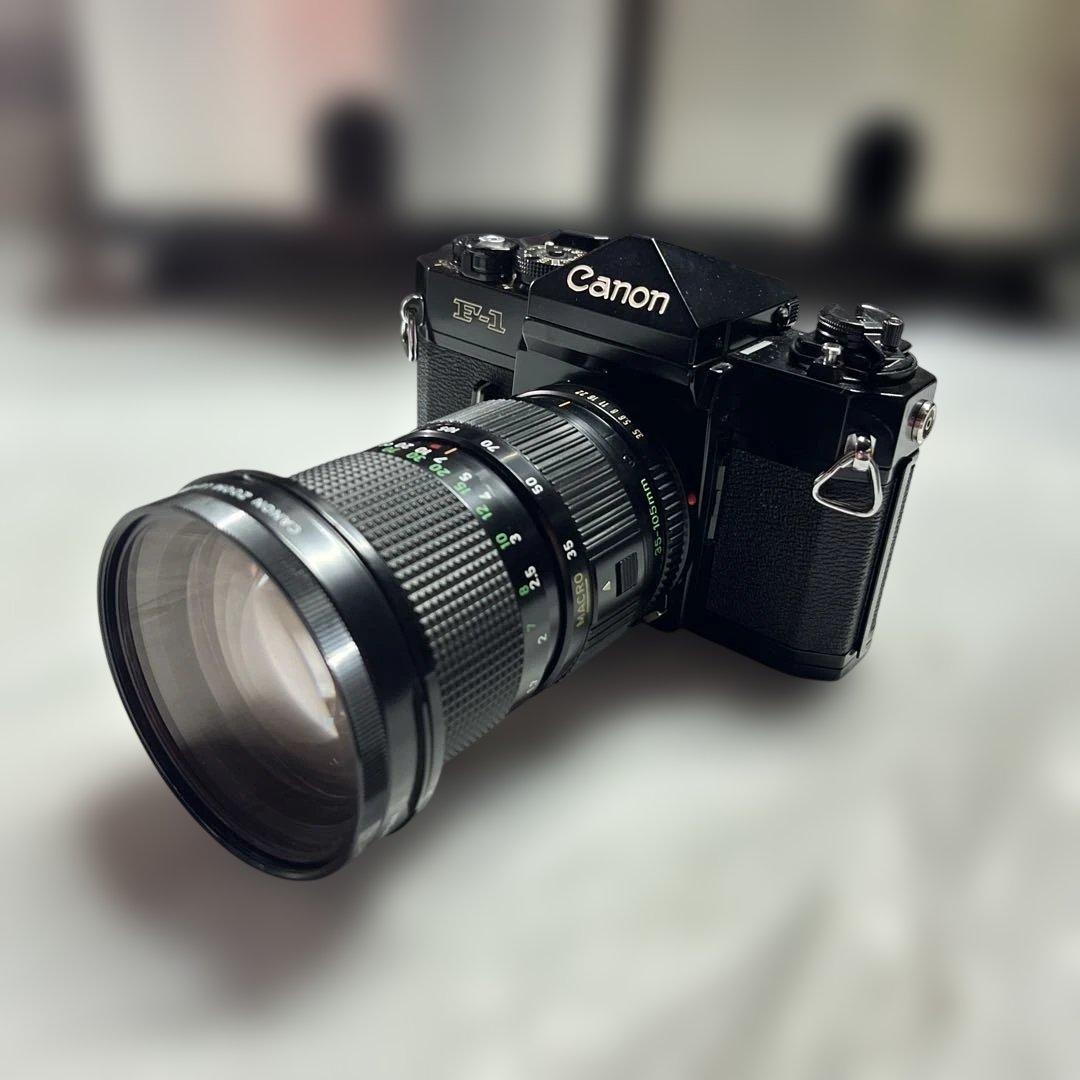 美品　キャノンF-1 フィルムカメラ New FDレンズ　ズームレンズ　セット