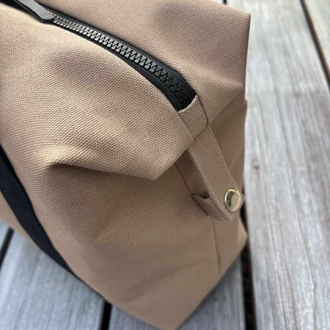 大容量ファスナートート【倉敷帆布】