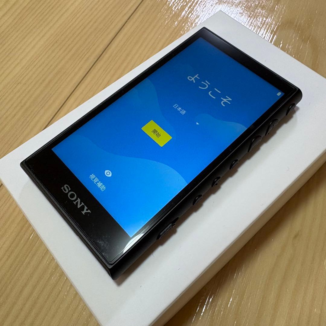 ソニーウォークマン32GB ブラック NW-A106-B 〈NWA106-BM〉