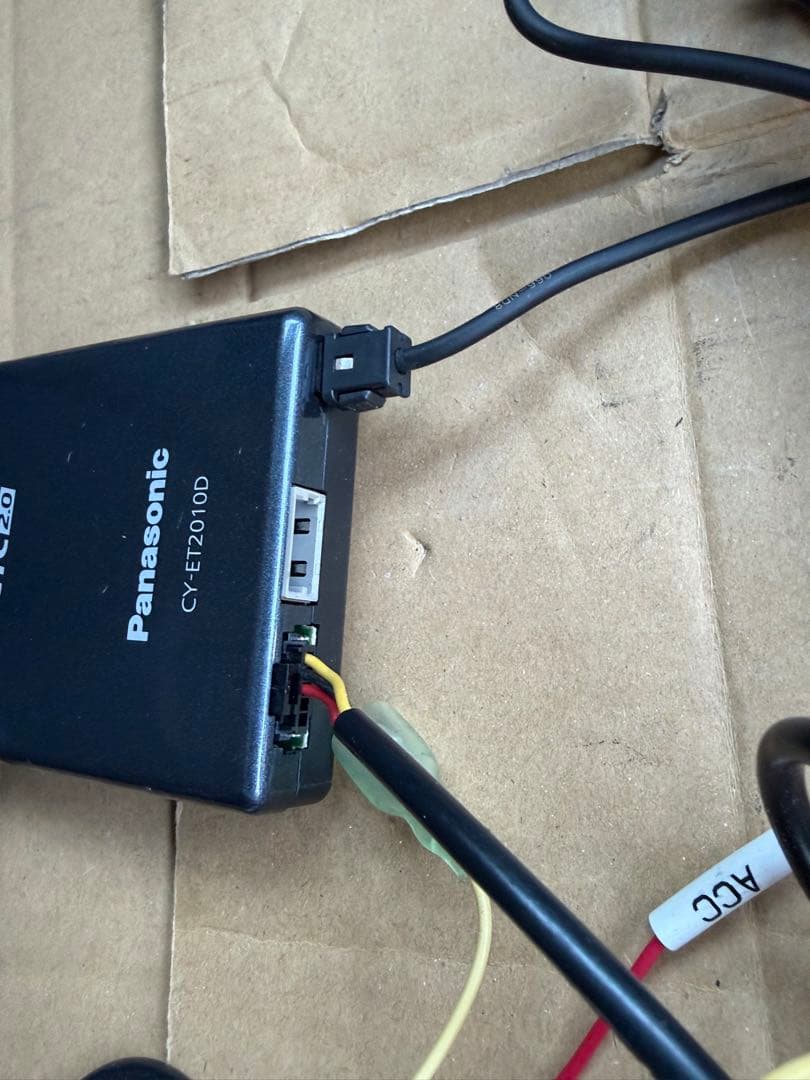 パナソニックETC2.0 CY-ET2010D アンテナ分離型