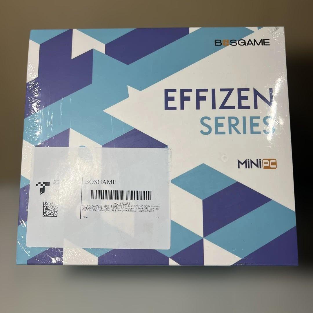 インテル ミニPC i5 12600H BOSGAME P2 Lite