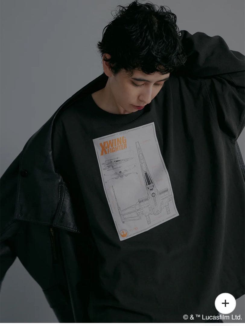 トップス AMERI vintage STAR WARS / BLACK LS TEE