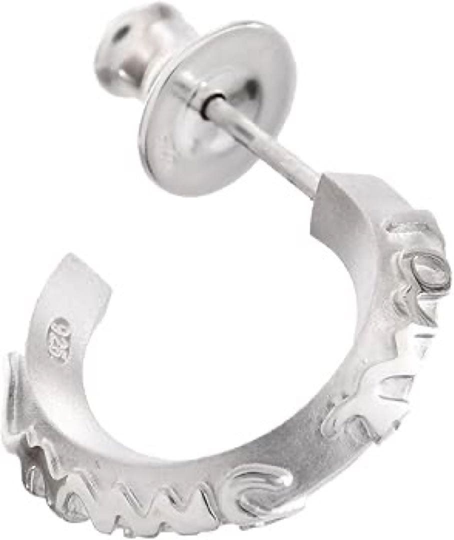 Paul Smith Cropped Logo シングルピアスシルバー2点セット