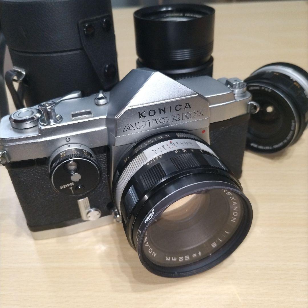Konica AUTOREX　オートレックス　動作品　レンズセット