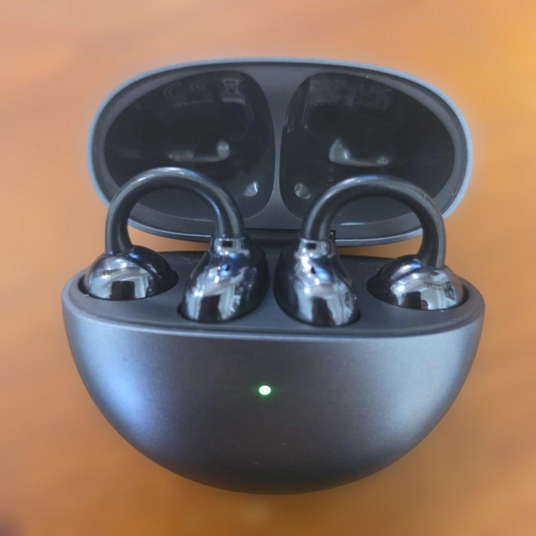 【美品】HUAWEI FreeClip ブラック（ファーウェイ フリークリップ）