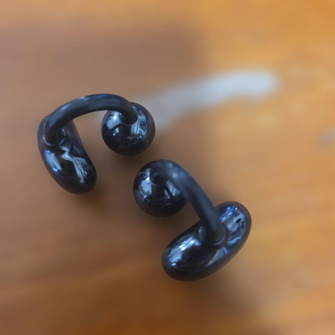 【美品】HUAWEI FreeClip ブラック（ファーウェイ フリークリップ）