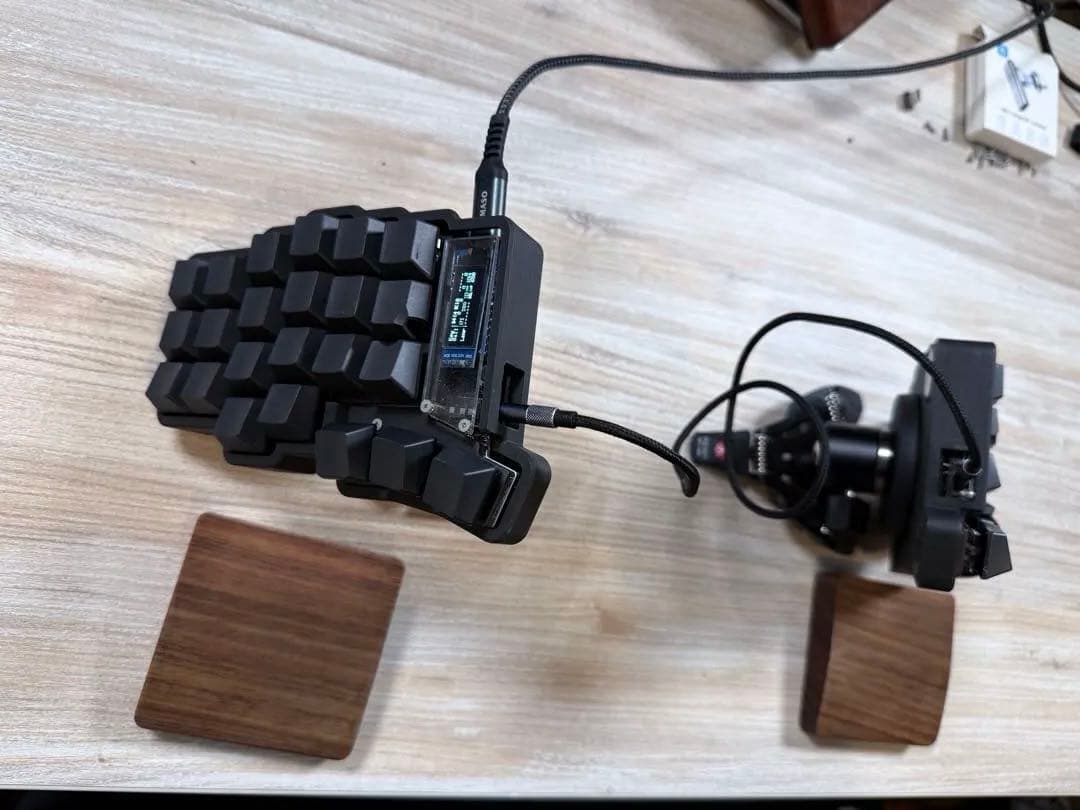 Keyball44 HHKB Studio仕様　テンティングあり