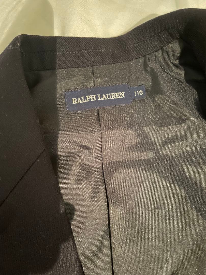 ラルフ・ローレン　フォーマル　ネイビースーツ 110