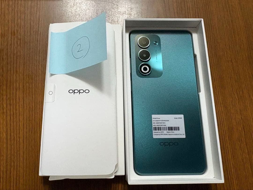 【2台まとめ】OPPO A5 5G グリーン SIMなし