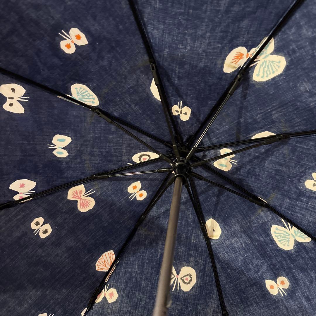 ミナペルホネン　エルショップ限定　晴雨兼用折りたたみ傘　hana hane