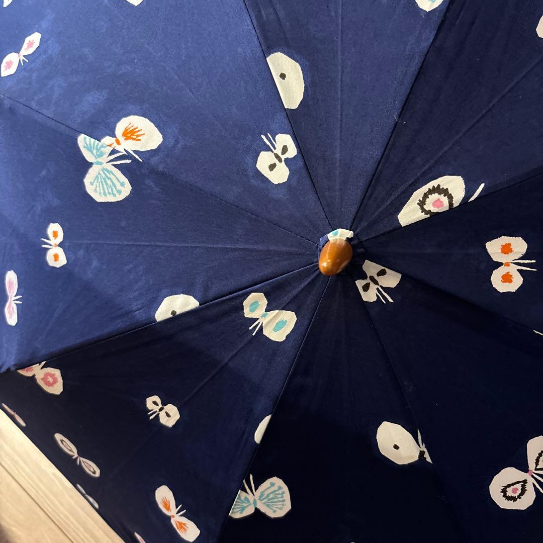 ミナペルホネン　エルショップ限定　晴雨兼用折りたたみ傘　hana hane