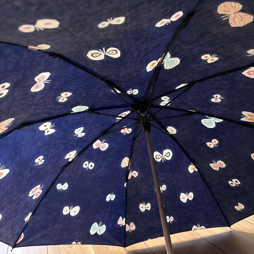 ミナペルホネン　エルショップ限定　晴雨兼用折りたたみ傘　hana hane