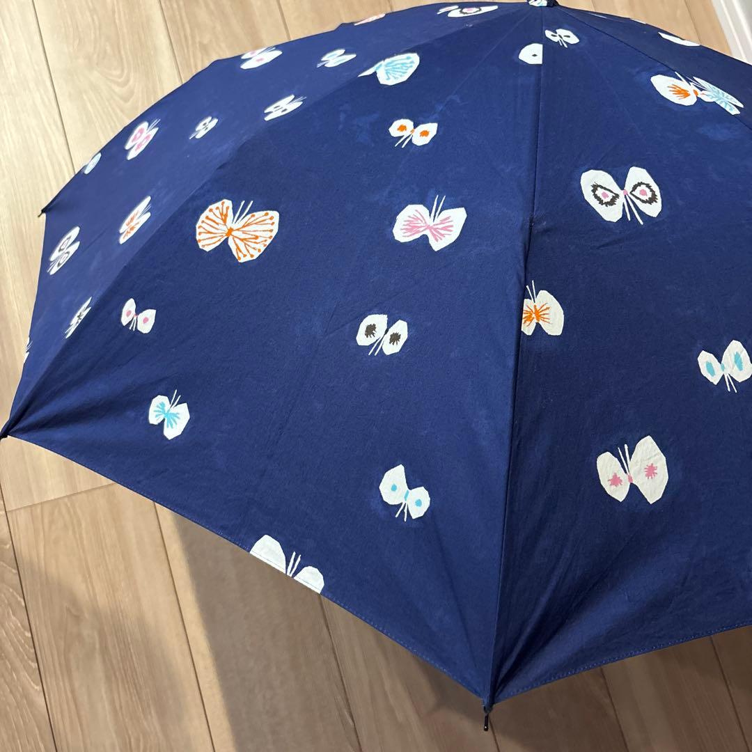 ミナペルホネン　エルショップ限定　晴雨兼用折りたたみ傘　hana hane