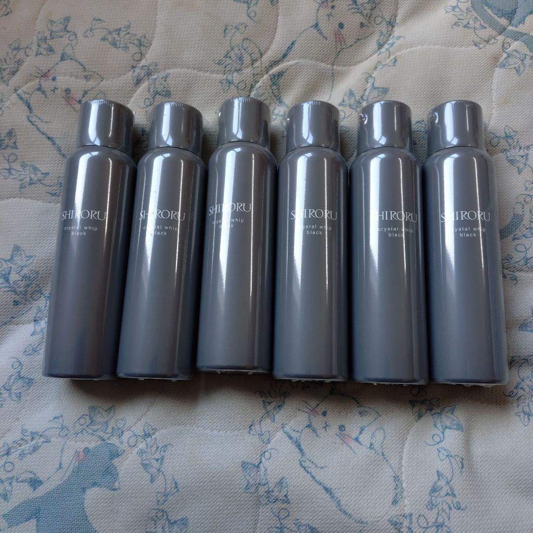 シロル　クリスタルホイップブラック　6本セット