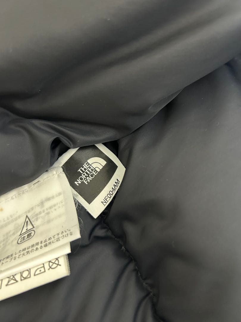 激美品❗️THE NORTH FACE ブラック ダウンベスト　ヌプシ