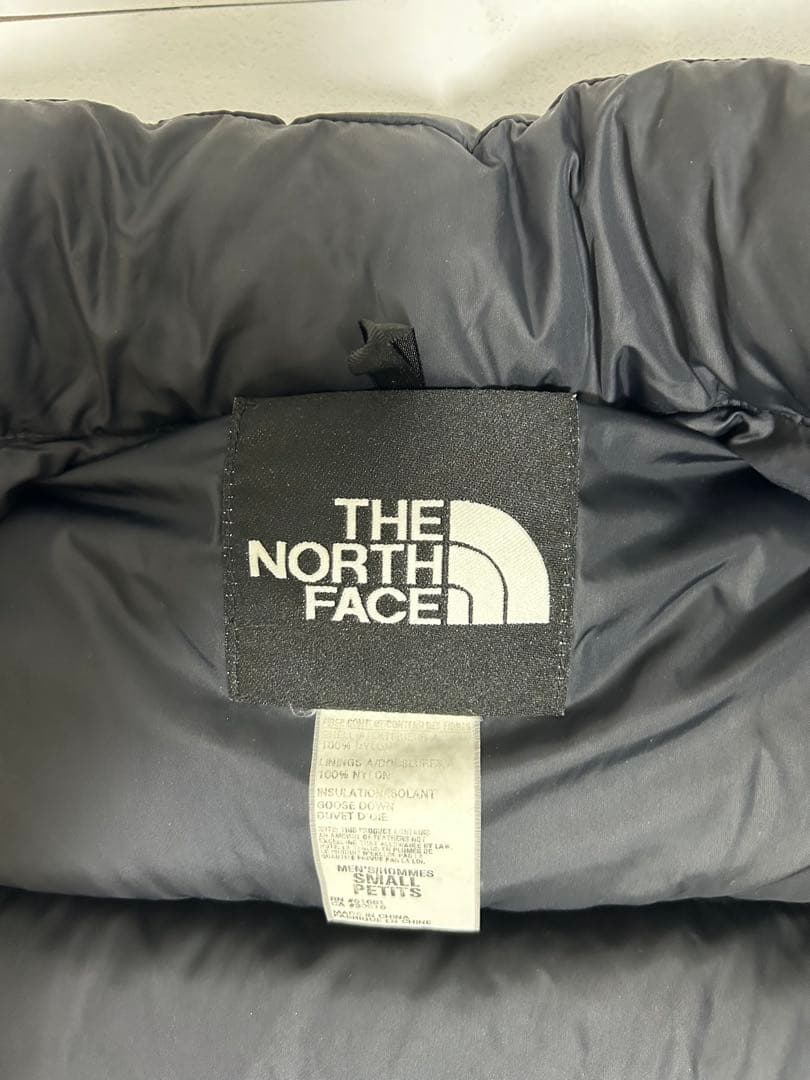 激美品❗️THE NORTH FACE ブラック ダウンベスト　ヌプシ