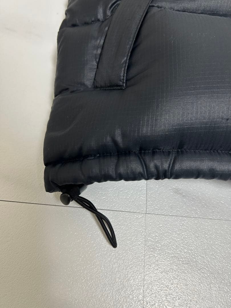 激美品❗️THE NORTH FACE ブラック ダウンベスト　ヌプシ