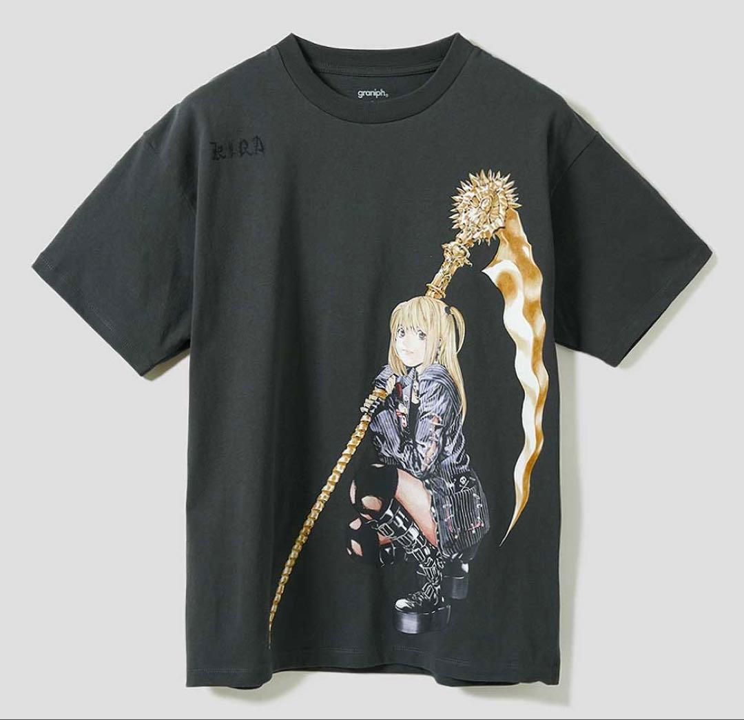 デスノート グラニフ 弥海砂 レム Tシャツ Lサイズ 新品未使用品 1点