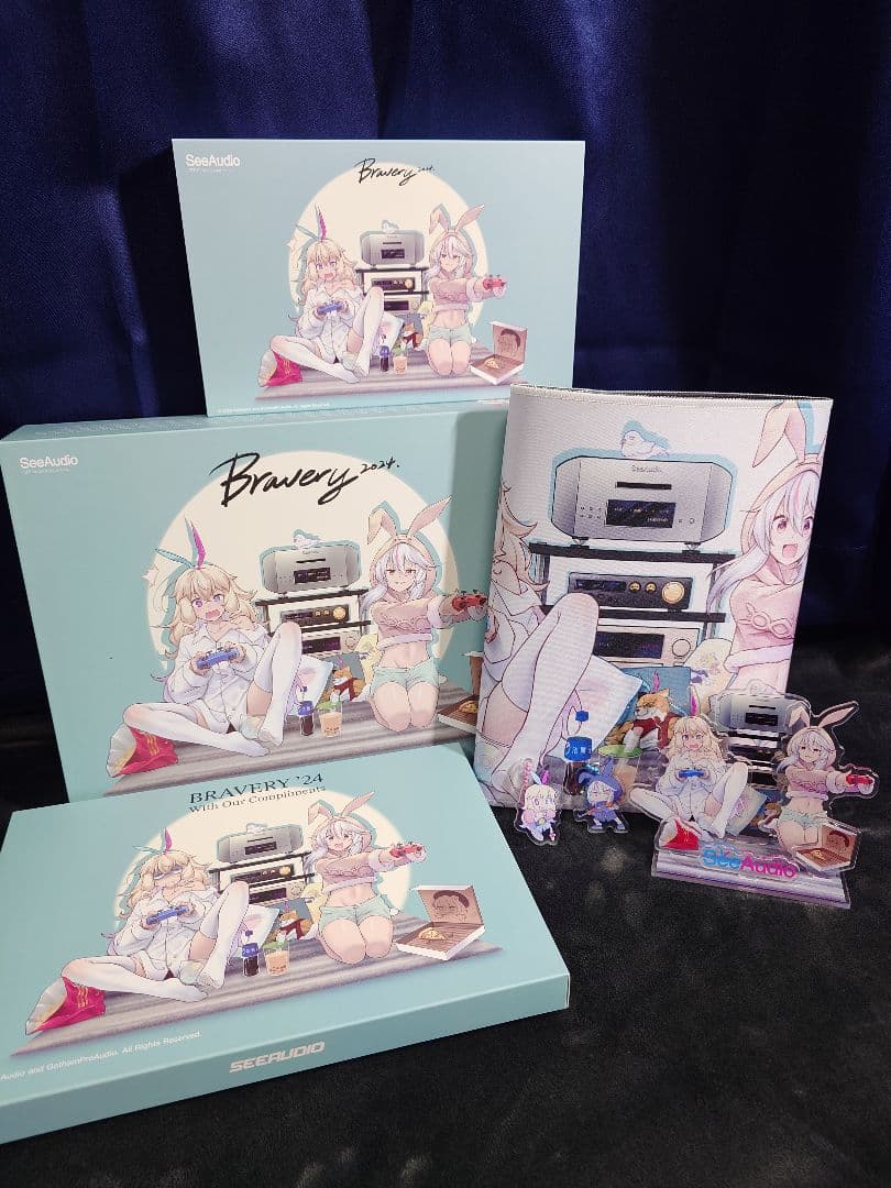 SeeAudio Bravery24 インイヤーイヤホン IEM