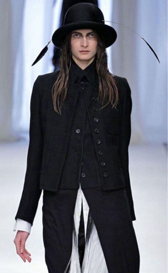 ann demeulemeester ウールジャケット