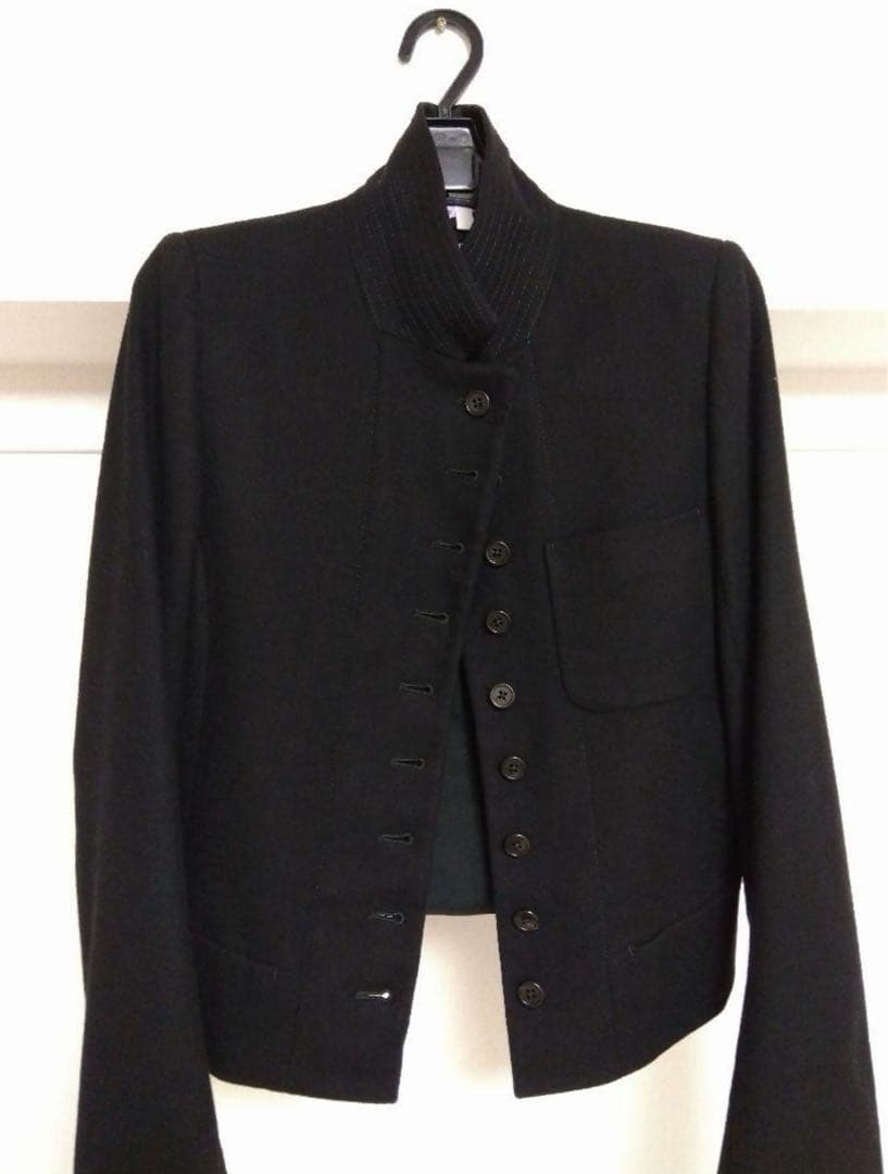 ann demeulemeester ウールジャケット