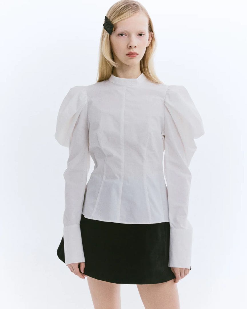 スカート Bibiy. MILA VELOUR SKIRT KHAKI