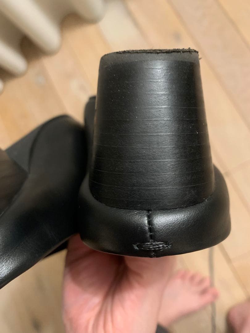 todayful★25AW Square Leather Sabot★37