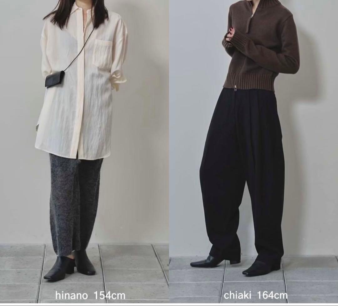 todayful★25AW Square Leather Sabot★37