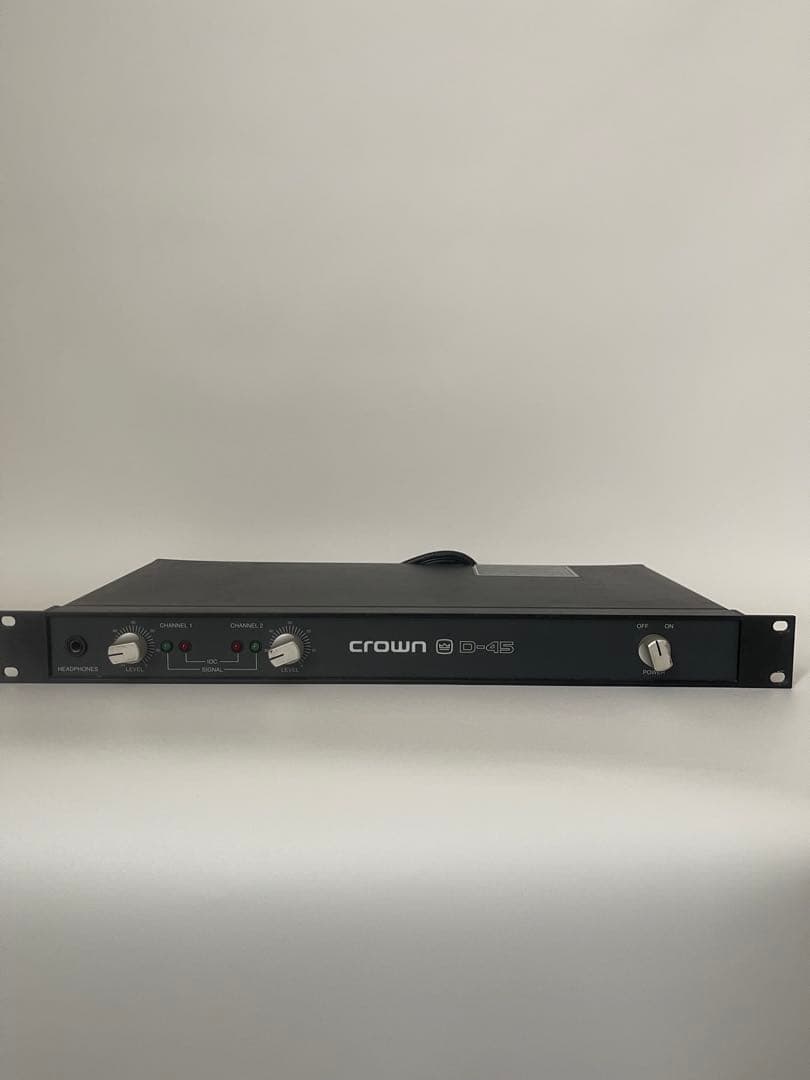 crown D-45 アンプ