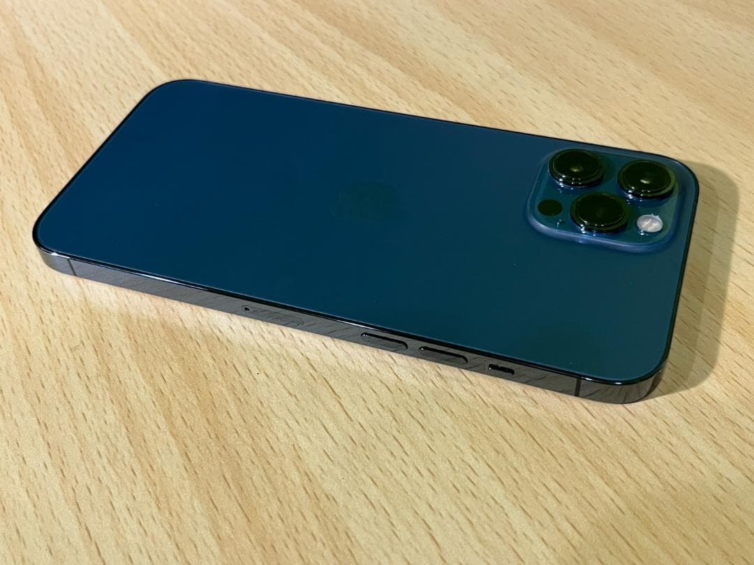 iPhone12pro max 256GB パシフィックブルー 動作確認済 美品