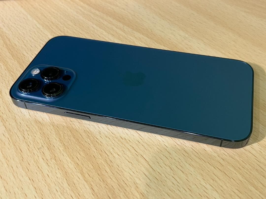 iPhone12pro max 256GB パシフィックブルー 動作確認済 美品