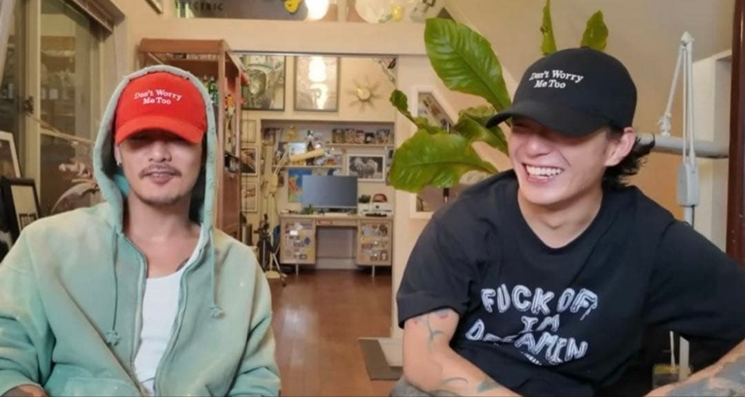 帽子 TSY ORIGINAL CAP \"DON'T WORRY ME TOO\"