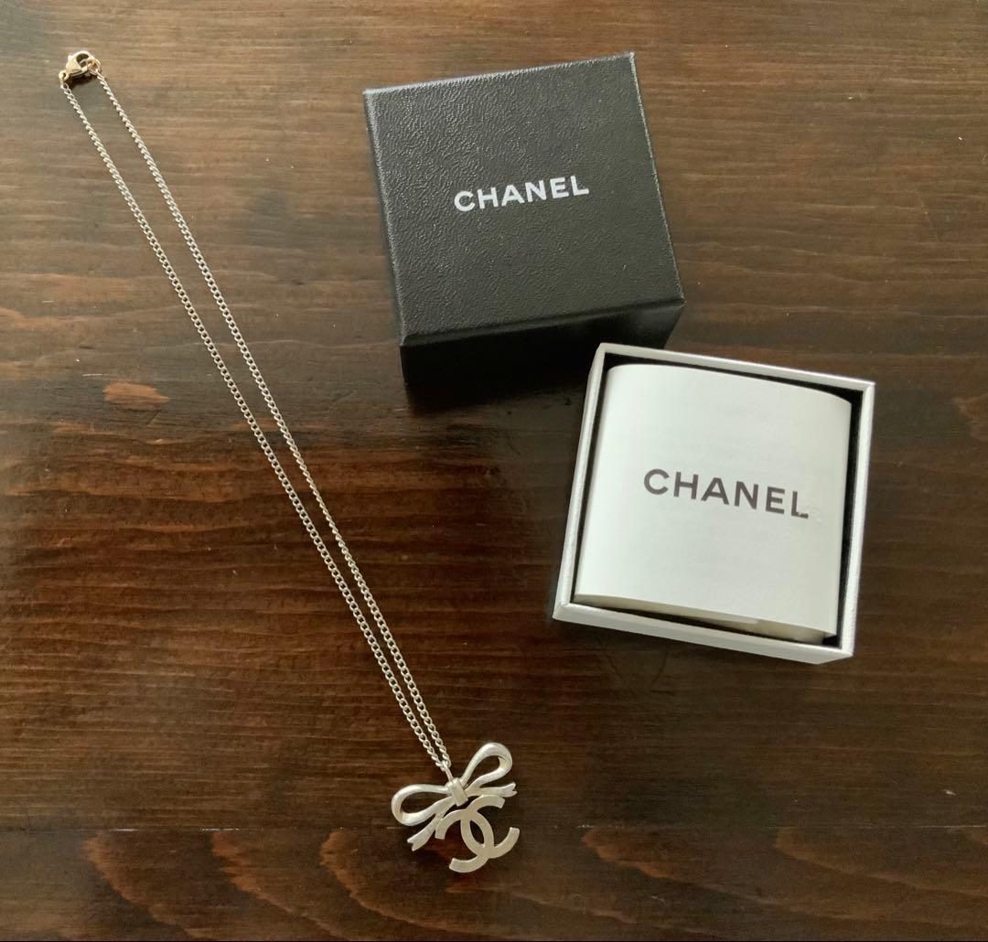 専用 匿名発送 シャネル CHANEL ココマーク リボンデザイン ネックレス