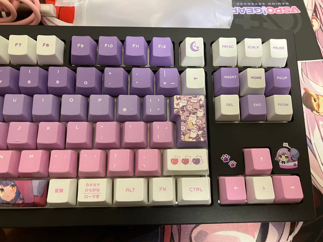 VSPO!GEAR 紫宮るな キーボード