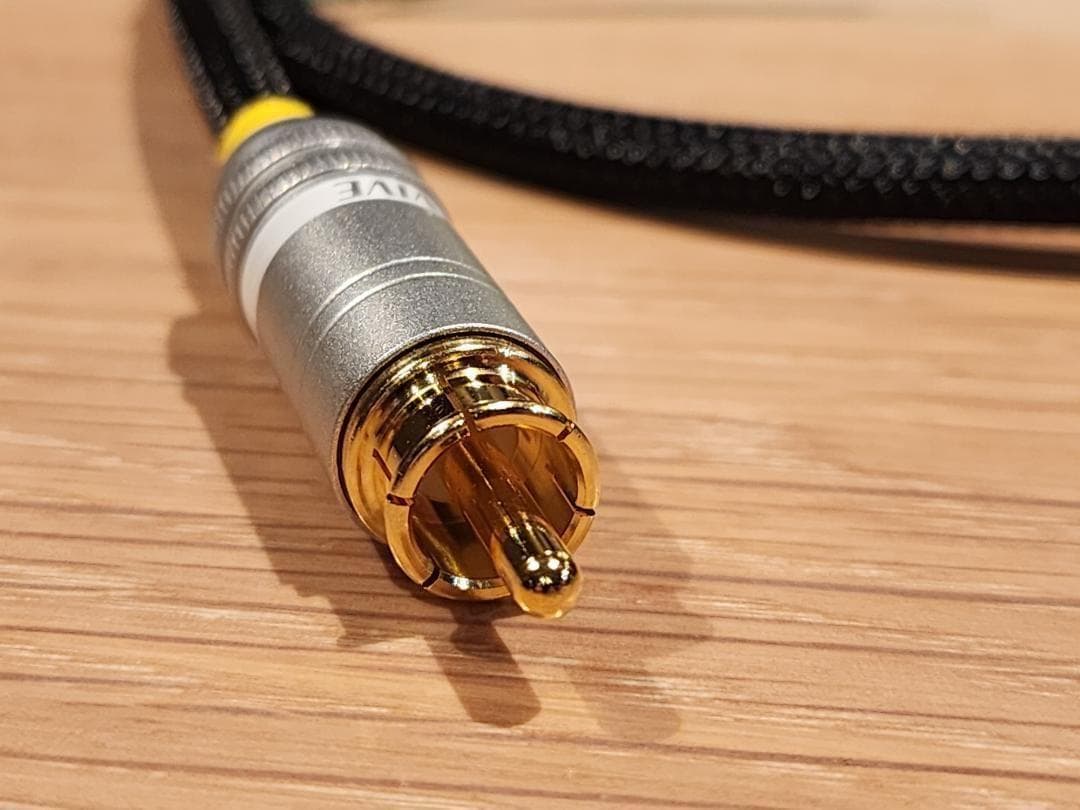 ACOUSTIC REVIVE コアキシャルケーブル 1.0ｍ 中古極美品