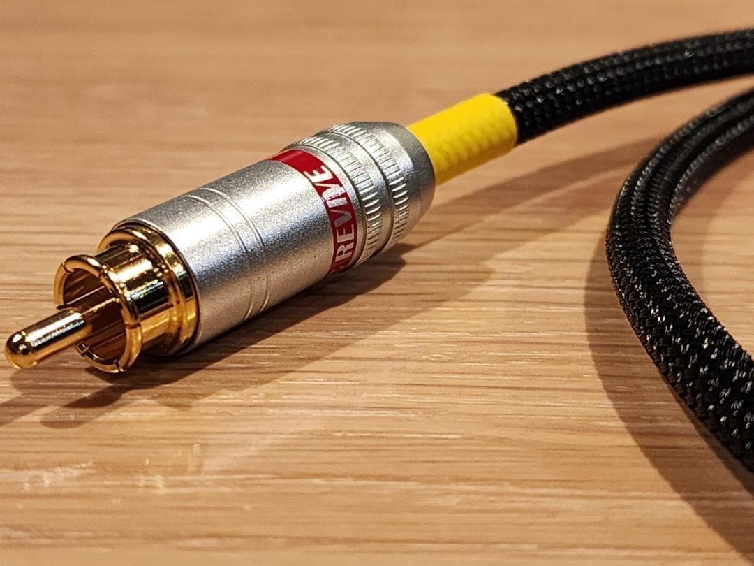 ACOUSTIC REVIVE コアキシャルケーブル 1.0ｍ 中古極美品