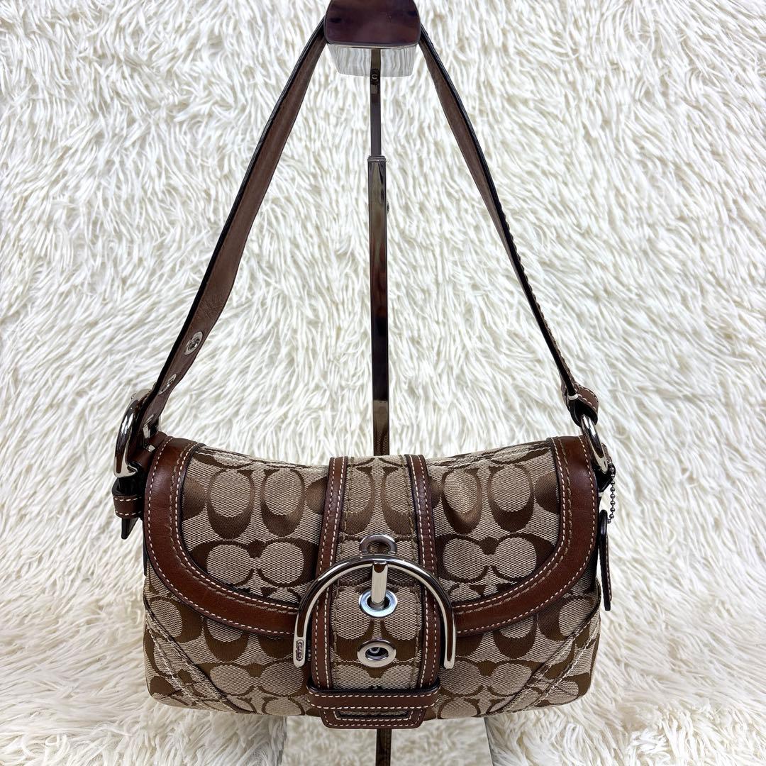 COACH、コーチ、ワンショルダーバッグ、ソーホー、シグネチャー