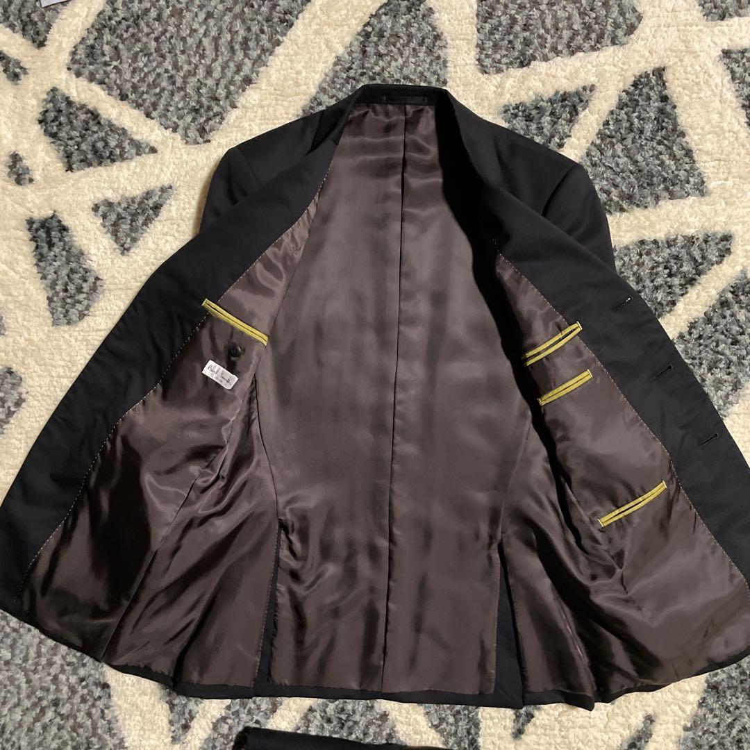 Paul smith ポールスミス ブラック スーツ 冠婚葬祭 ビジネス 成人式