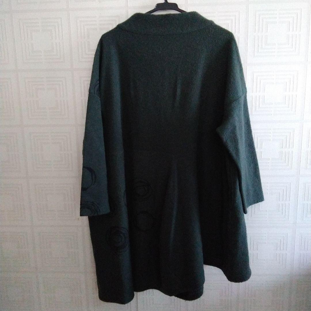 慈雨★ダークグリーン オーバーサイズチュニック