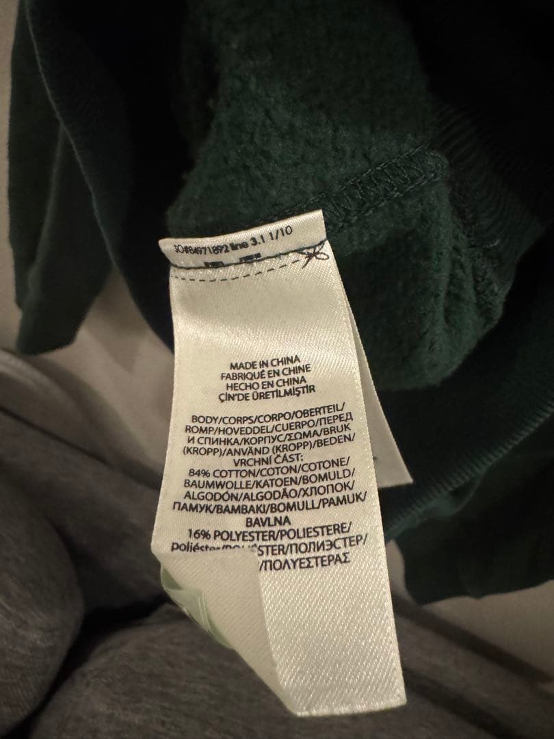 ralphs coffee Ralph Lauren グリーン スウェット M