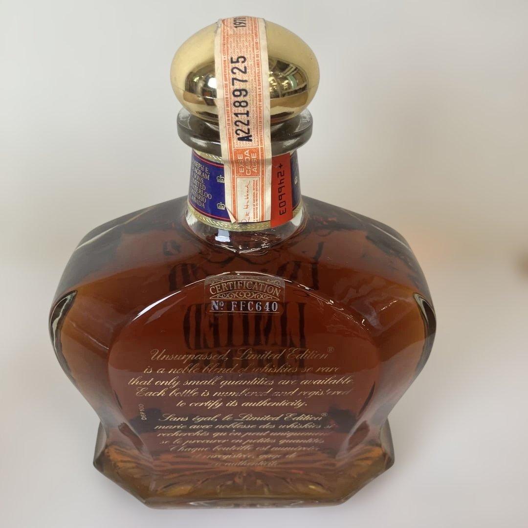 未開栓750mlウイスキー クラウンロイヤル リミテッドエディション1978