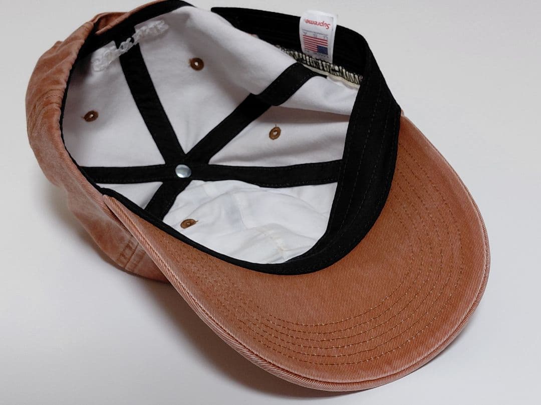 Supreme　Pigment　Print　S Logo　6-Panel　Tan