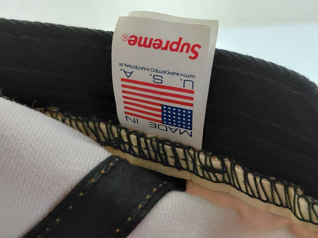 Supreme　Pigment　Print　S Logo　6-Panel　Tan