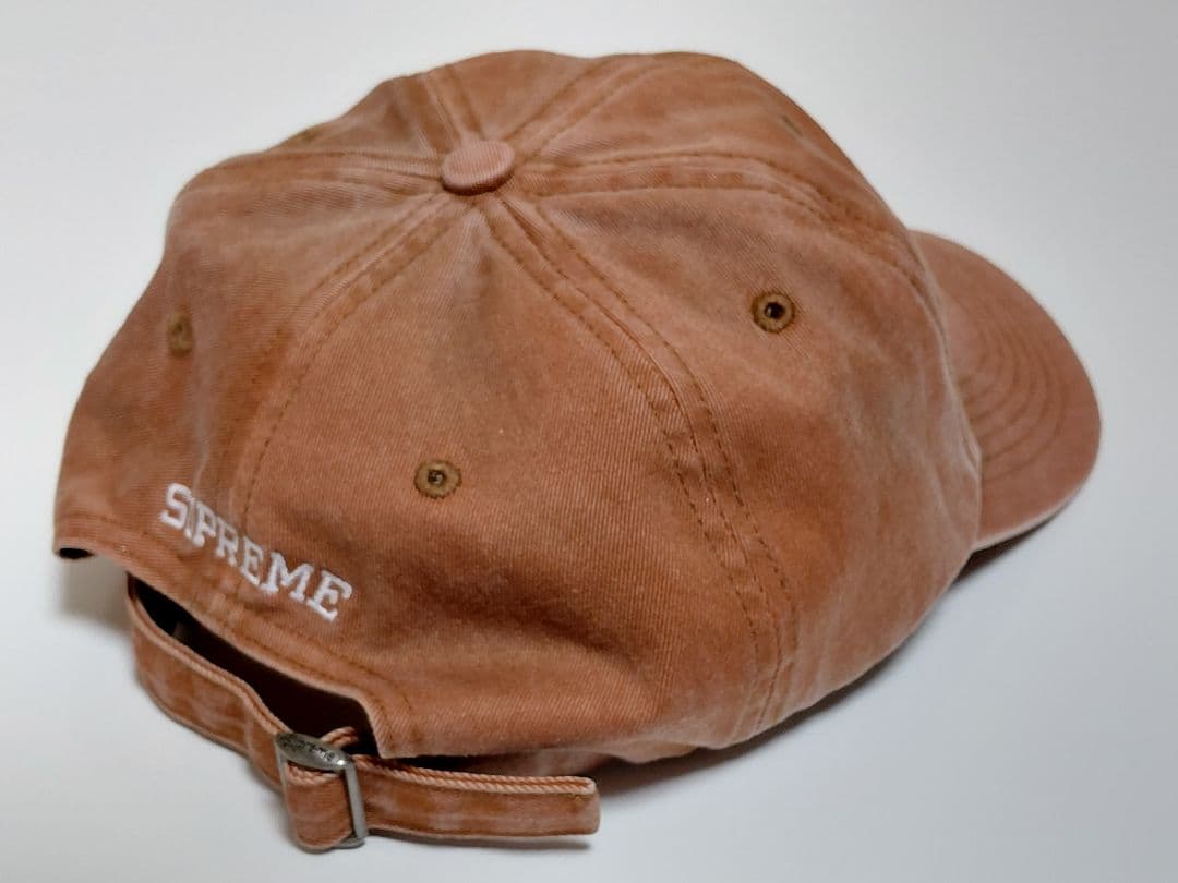 Supreme　Pigment　Print　S Logo　6-Panel　Tan