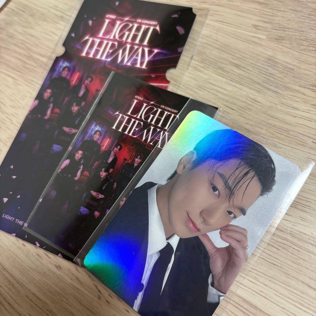 数量限定　ATEEZ 映画 VR 入場特典 スペシャルフォトカード サン