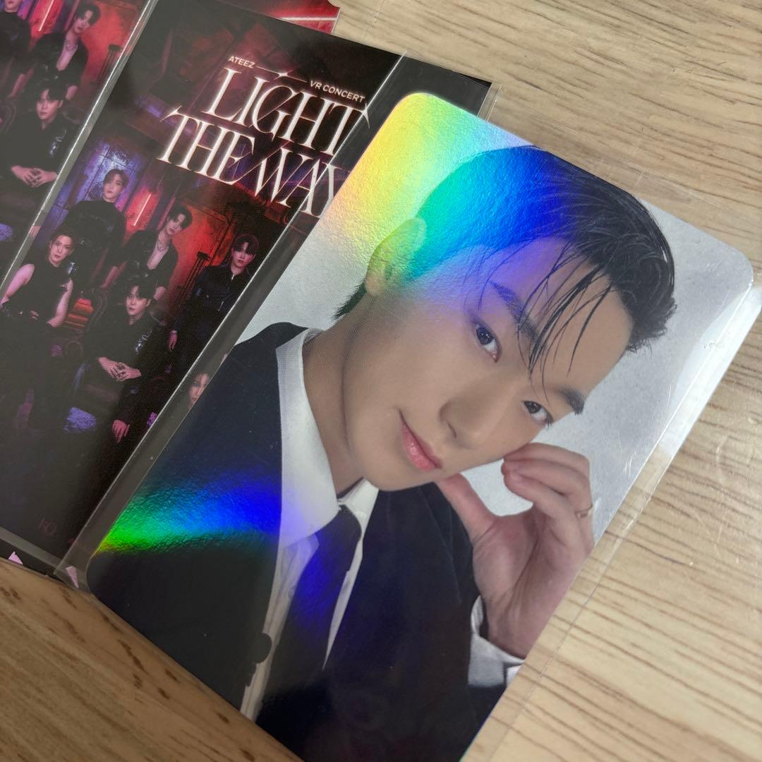数量限定　ATEEZ 映画 VR 入場特典 スペシャルフォトカード サン