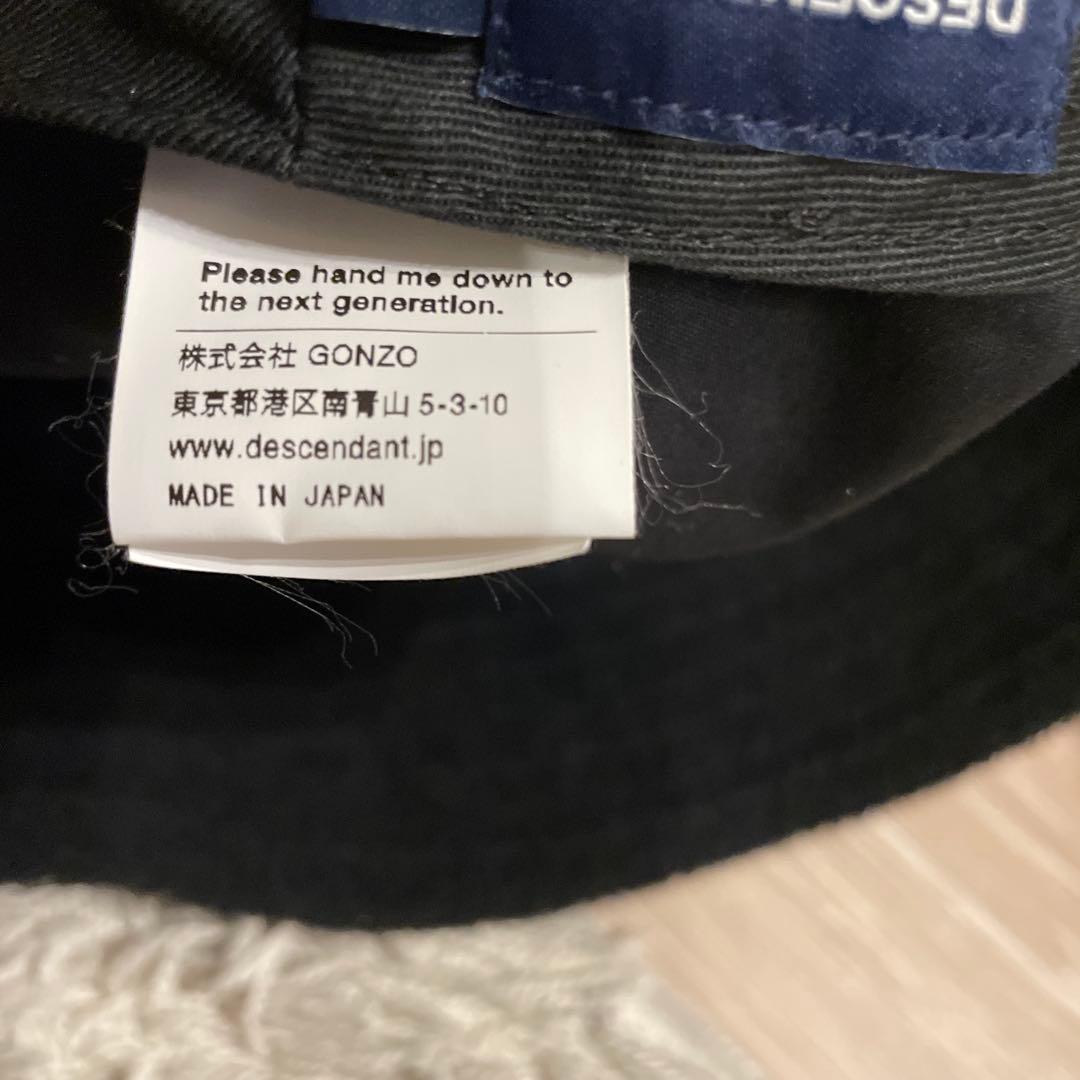 DESCENDANT ロンハーマンバケットハット 黒4