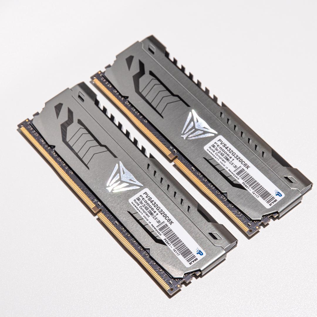 Patriot ViperSteel DDR4 3200MHz 32GB メモリ