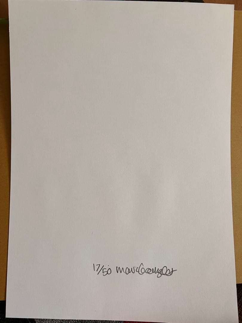 marc gonzales 直筆サイン入り 絵画