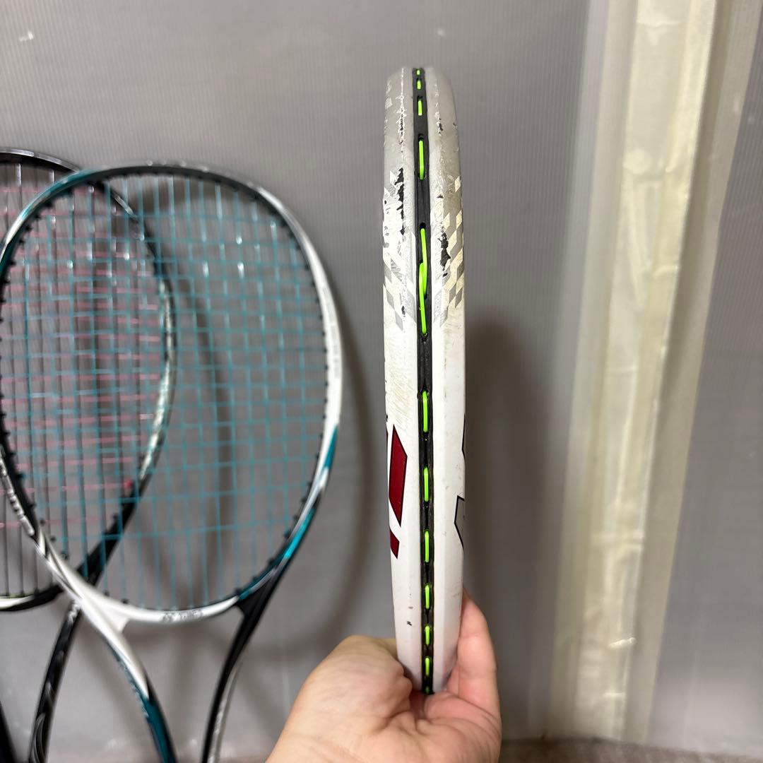 軟式テニスラケット 3本セット